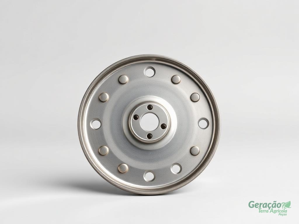 Roda compactadora de borracha
