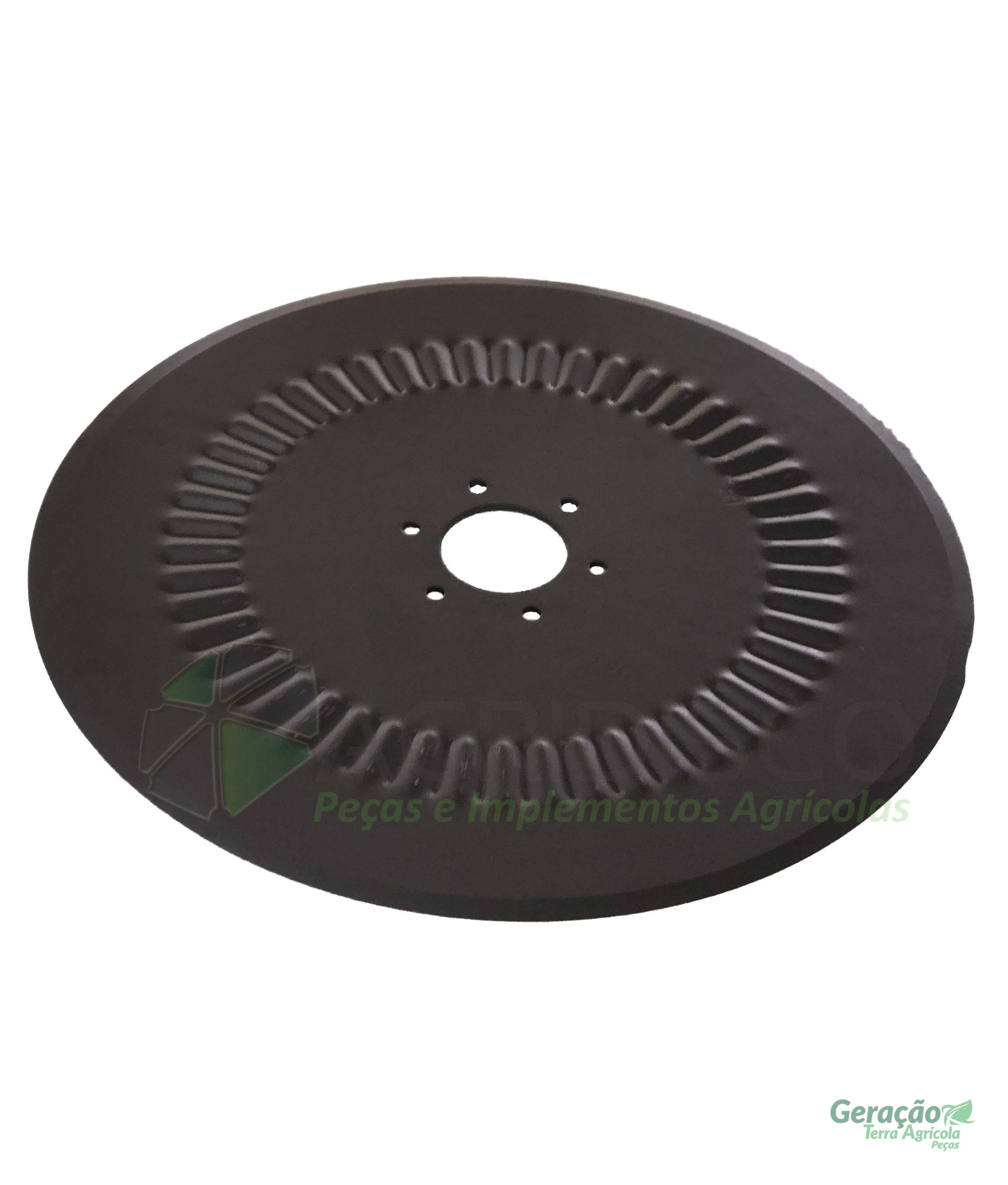 DISCO PLANO CORRUGADO 22" X 5,0 MM